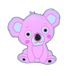 [12245] Dije silicona pasante No-Tox Koala rosa x 1 un.