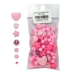 [12263] Acrílico mix formitas rosa x 15gr