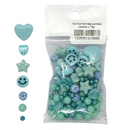 [12263] Acrílico mix formitas celeste x 15gr