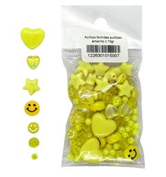 [12263] Acrílico mix formitas amarillo x 15gr