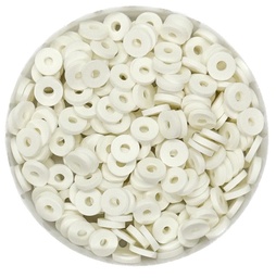 [12246] Argollita fimo 6mm a granel blanco x 10 grs.