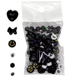[12263] Acrílico mix formitas negro x 15gr