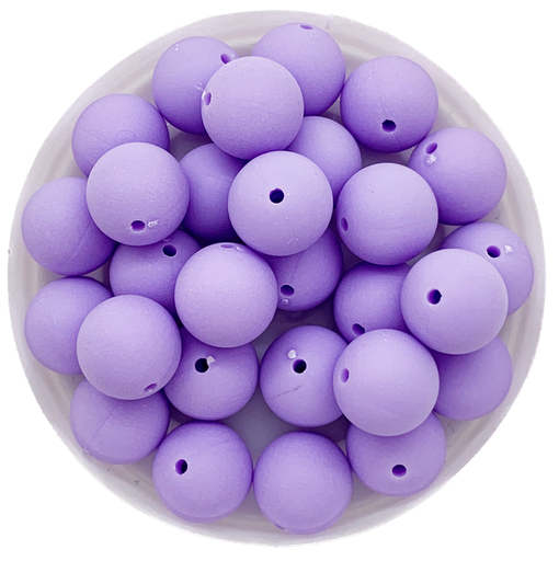 [10539] Bolita acrílico engomada lila 10mm x 10g