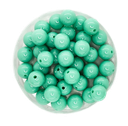 [10293] Bolita acrílico lisa aqua (1) 8mm x 10g