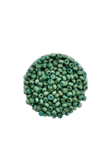 Bolita madera 4mm verde claro