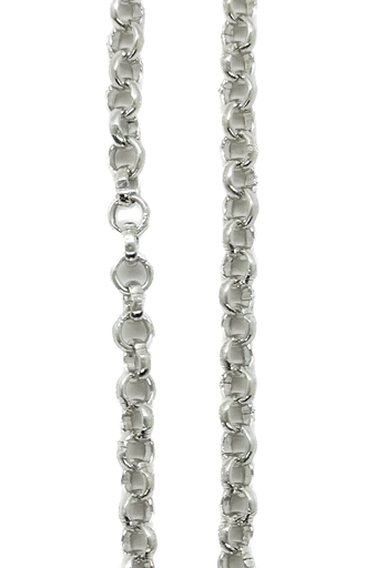 [10384] Cadena aluminio plata x 1m #10