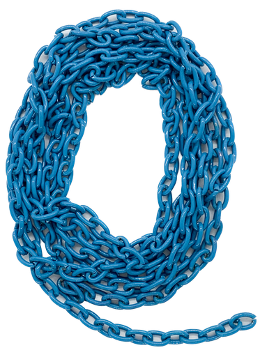 [10224] Cadena esmaltada forcet turquesa x 1 mt.