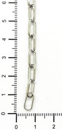 [10463] Cadena fundición niquel  N°11  x 1mt