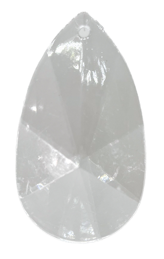 [10107] Cairel acrílico trans. pasante irregular 20x29x18mm x 2un #2