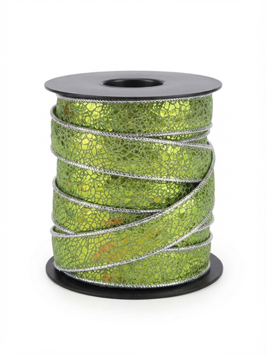 [11924] Cinta guarda lurex 15mm verde x 1 mt.