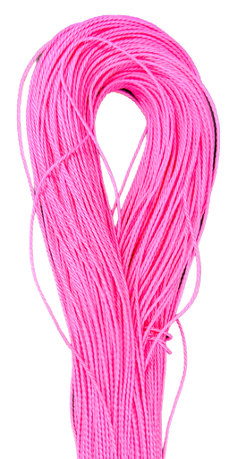 [12158] Cordón encerado 1mm rosa chicle x 10 mts.