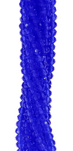 [10641] Cristal de roca 4mm azúl transparente