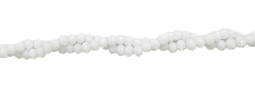 [10641] Cristal de roca 4mm blanco opaco