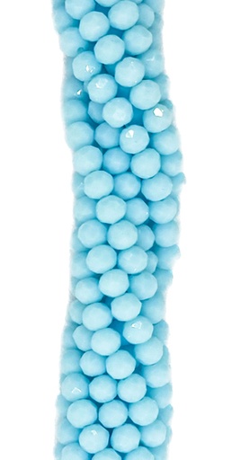 [10641] Cristal de roca 4mm celeste opaco