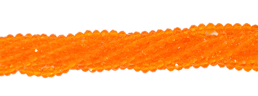 [10641] Cristal de roca 4mm naranja transparente