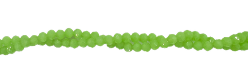 [10641] Cristal de roca 4mm verde intermedio opalino