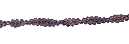 [10641] Cristal de roca 4mm violeta transparente