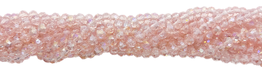 [10642] Cristal de roca 6mm rosa tornasol
