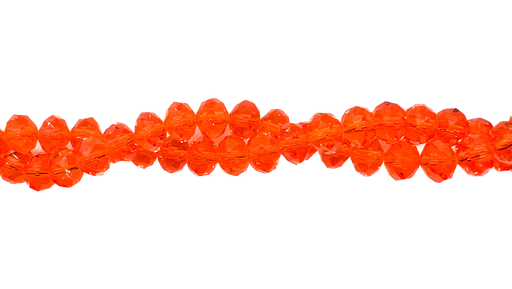 [10643] Cristal de roca 8mm naranja transparente