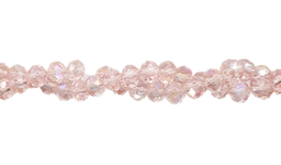 [10643] Cristal de roca 8mm rosa tornasol (GI)