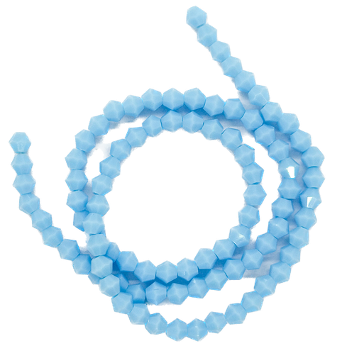 [10668] Cristal de roca bicono 4mm opaco x tira #016