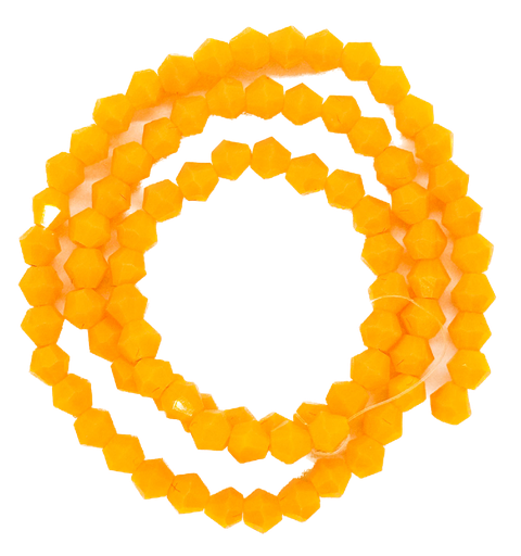 [10668] Cristal de roca bicono 4mm x tira #019