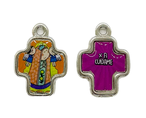[12333] Dije Porfis cruz virgen #7 x 1un.