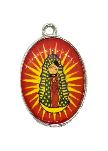 [12334] Dije Porfis medalla oval virgen #10 x 1un.