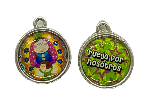 [12333] Dije Porfis medalla virgen 15mm #17 x 1un.