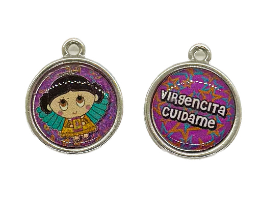 [12333] Dije Porfis medalla virgen 15mm #18 x 1un.
