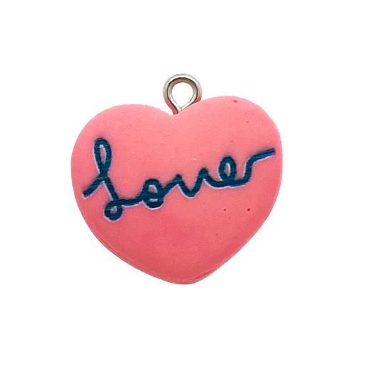 [12308] Dije acrílico corazón love x 1 un.