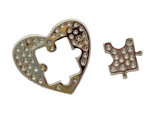 Dijes de fundición corazones x 10gr