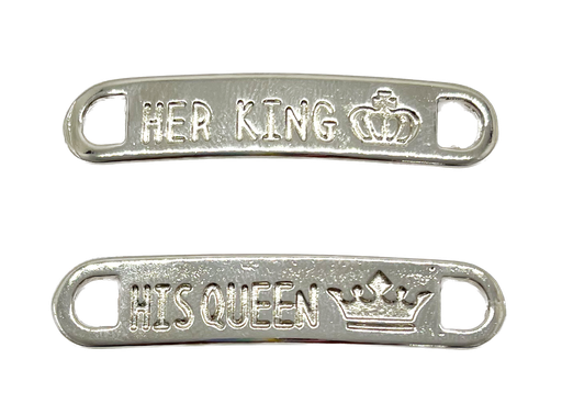 Dijes de fundición king/queen x 10gr