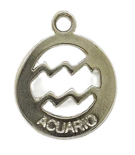 Dijes de fundición zodíaco acuario