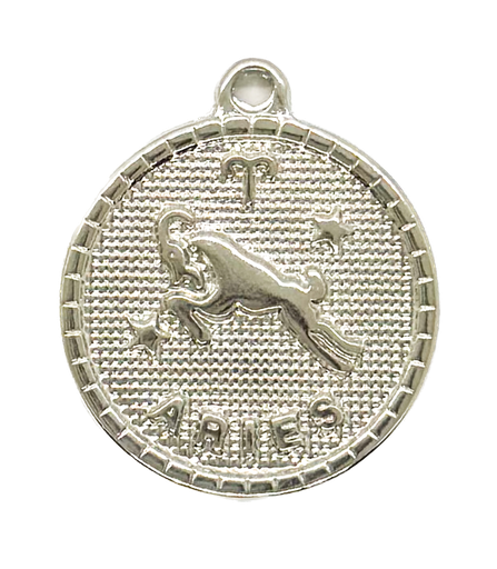 Dijes de fundición zodíaco aries (2)