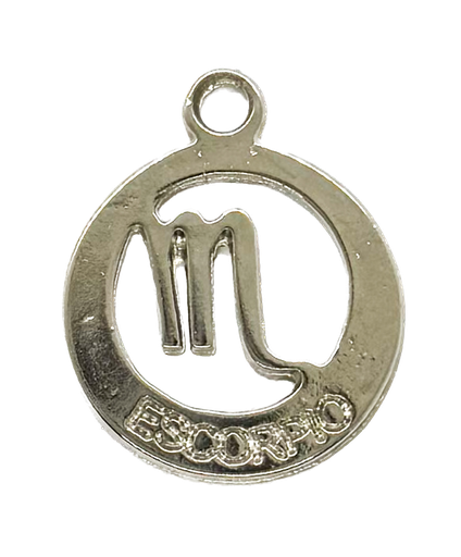 Dijes de fundición zodíaco escorpio