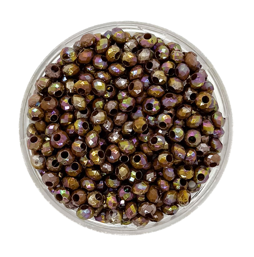 [10417] Dona acrílica facetada 4mm x 10gr. #009