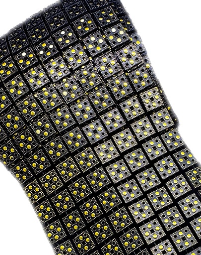 [11840] Falso strass c/forma bronce x 1mt.