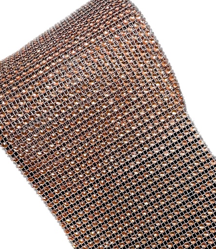 [11839] Falso strass rosé 24 líneas x 1 mt.