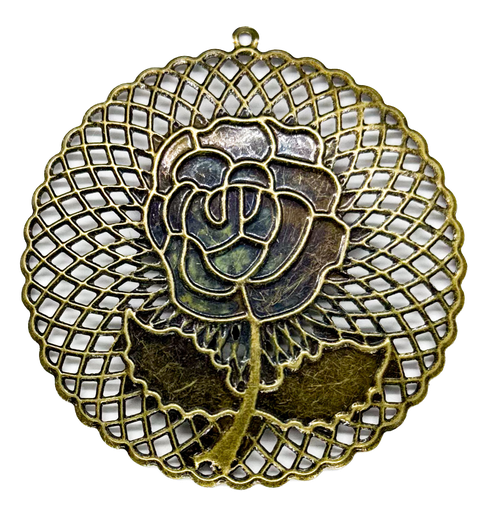 [11409] Filigrana bronce mod#6 x 1 un.