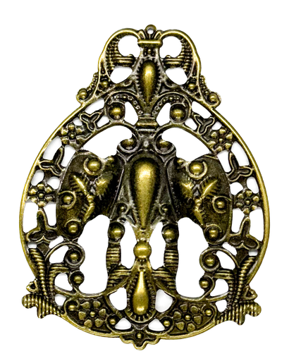 [11409] Filigrana bronce mod#8 x 1 un.