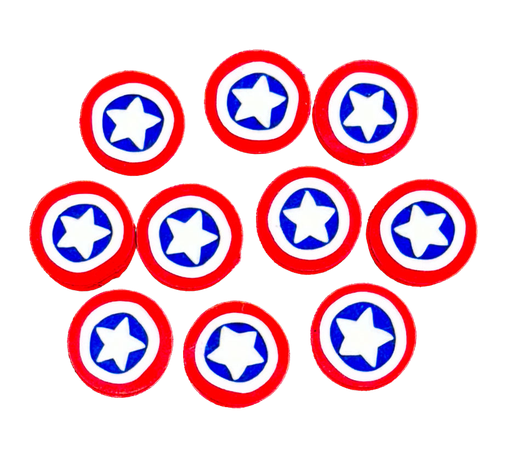 [10215] Fimo Capitán America x 5 un.